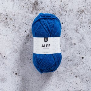 Alpe 50g - Brillantes Blau Alpe 50g - Brillantes Blau