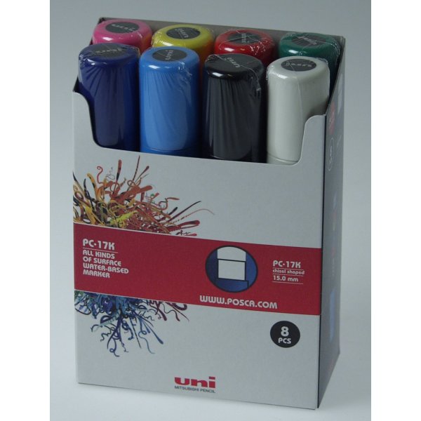 Uni Posca PC-17K - 8 Stifte
