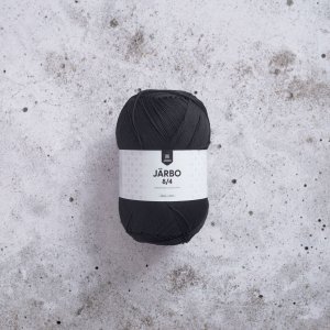 Järbo 8/4 Garn 200g - Schwarz Järbo 8/4 Garn 200g - Schwarz