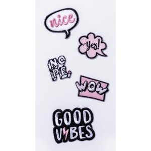 Textilaufkleber - Good Vibes Textilaufkleber - Good Vibes