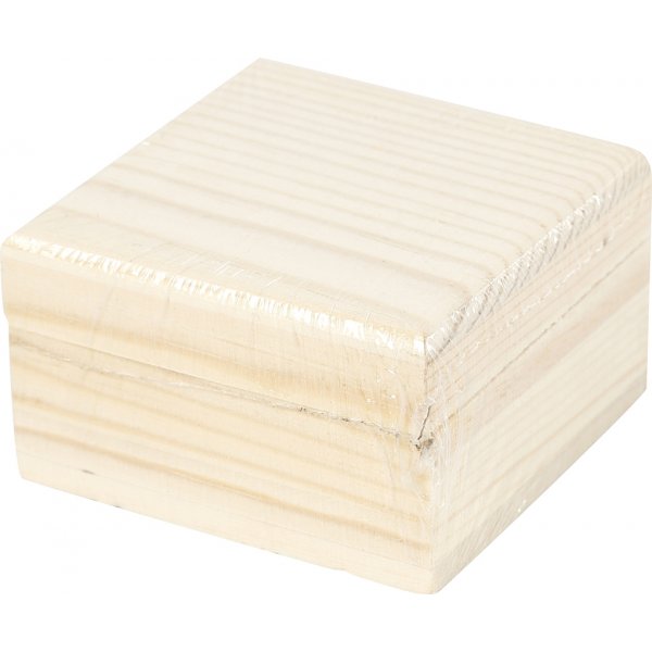 Schmuckschatulle - 6 x 6 x 3,5 cm