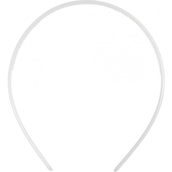 Diadem - 8 mm - weiß - 20 Stk Diadem - 8 mm - weiß - 20 Stk