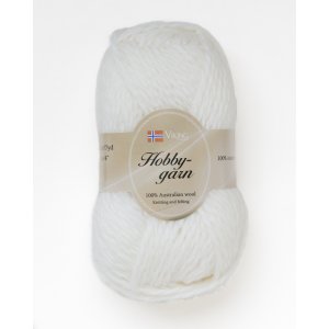 Wikingergarn Hobbygarn 50g - Weiß (900) Wikingergarn Hobbygarn 50g - Weiß (900)