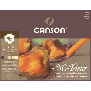 Canson Mi-Teintes Pastellpapier Terre 160g - 32x41 cm Canson Mi-Teintes Pastellpapier Terre 160g - 32x41 cm