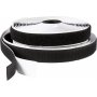 Klettband - schwarz - selbstklebend - 5 m