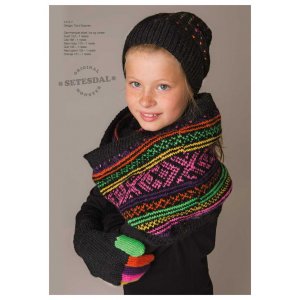 Strickmuster - Kragen, Mütze und Fäustlinge Strickmuster - Kragen, Mütze und Fäustlinge