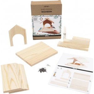 Bastelset - Vogelhäuschen aus Holz Bastelset - Vogelhäuschen aus Holz