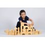 Softblcke holzfarben 56 Stk