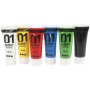 Schulfarbe - Acryl - Standardfarben - glnzend - 6 x 20 ml