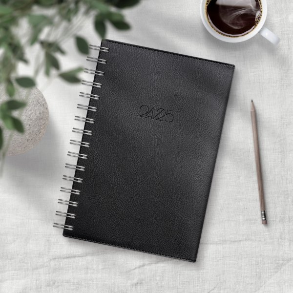 Kalender 24/25 - Tagebuch - Twist schwarz