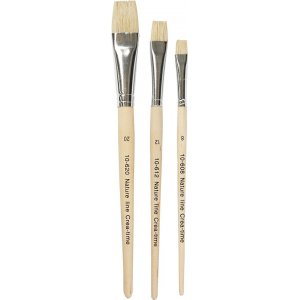 Natur Line Pinsel - Nr. 8+12+20 - Teller - 3 Stk Natur Line Pinsel - Nr. 8+12+20 - Teller - 3 Stk