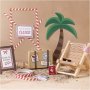 Mini-DIY-Kit Santa's Door - Im Urlaub