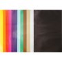 Glanzpapier - gemischte Farben - 50 Blatt