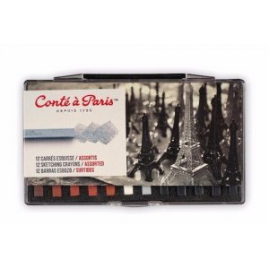 Die Pastellskizze Conté á Paris - Plastikbox Die Pastellskizze Conté á Paris - Plastikbox