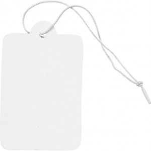 Etiketten aus stabilem Karton - 25 x 40 mm - weiß - 100 Stück Etiketten aus stabilem Karton - 25 x 40 mm - weiß - 100 Stück