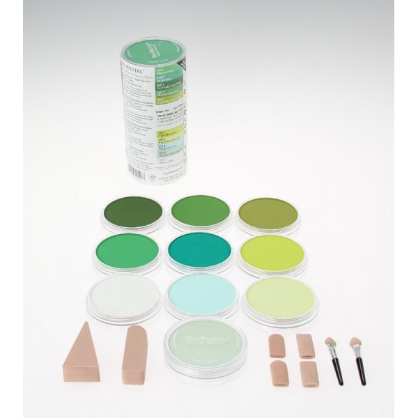 PanPastel 10 Farbsets - Grntne