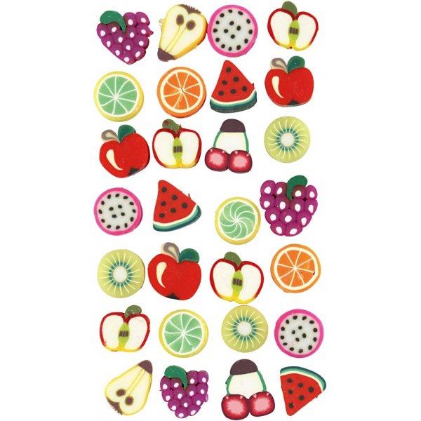 Figurenperlen - Obst - 200 Stk