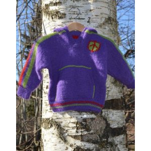 Strickanleitung - Pullover mit Kapuze Strickanleitung - Pullover mit Kapuze