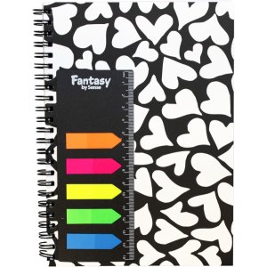 Spiralnotizbuch A5 Hearts M Notes Fsc® Spiralnotizbuch A5 Hearts M Notes Fsc®