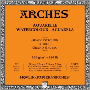 Aquarellblock Rough Grove Arches 300g Aquarellblock Rough Grove Arches 300g