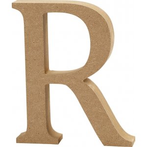 Buchstabe - 8 x 1,5 cm - R Buchstabe - 8 x 1,5 cm - R