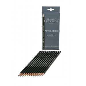 Bleistiftset Cretacolor Artist Studio Line - 12 Bleistifte Bleistiftset Cretacolor Artist Studio Line - 12 Bleistifte