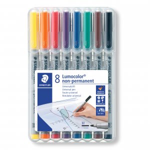 OH-Stifte Non-permanent 1 mm - 8 Stifte OH-Stifte Non-permanent 1 mm - 8 Stifte