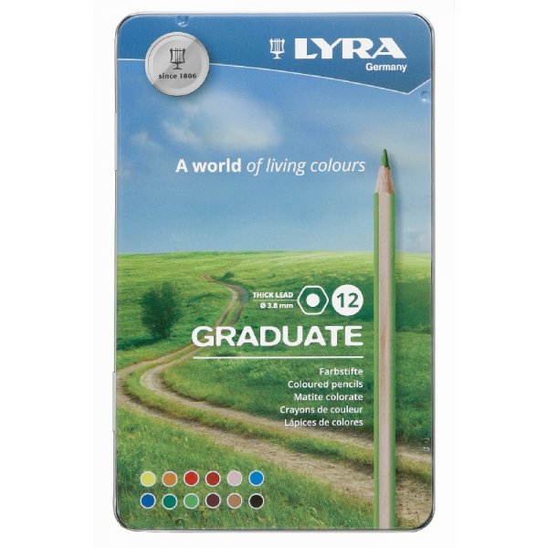 Buntstifte Lyra Graduate - 12er-Pack
