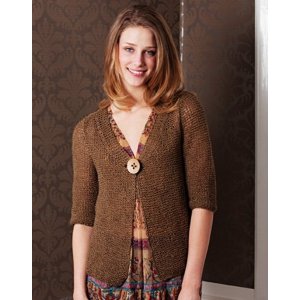 Strickmuster - Krausstich-Cardigan Strickmuster - Krausstich-Cardigan