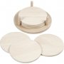 Tabletts - 9,5 cm - 6 Stk