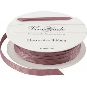 Ripsband - rosa - 15 m Ripsband - rosa - 15 m