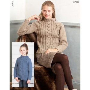 Strickanleitung - Pullover für Kinder und Damen Strickanleitung - Pullover für Kinder und Damen