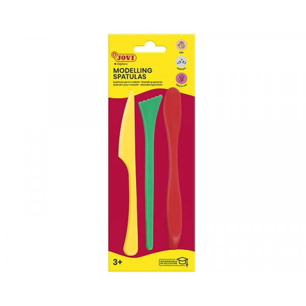 Tonwerkzeuge - Jovi - 3er-Pack Modelliermesser aus Kunststoff