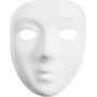 Vollmasken - wei - 12 Stk