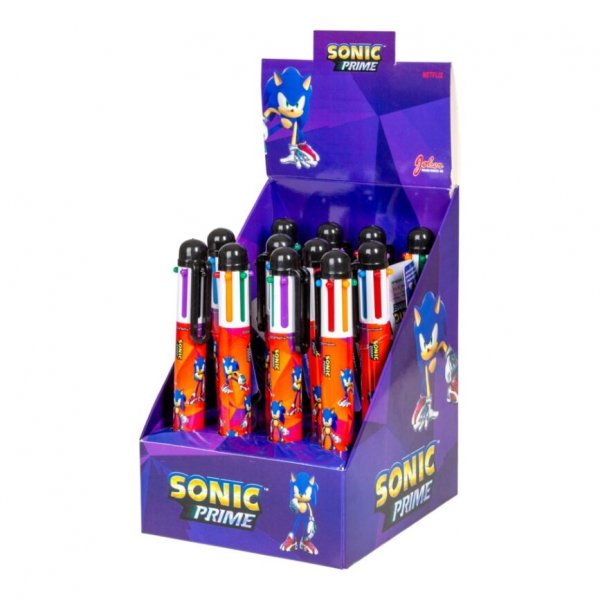 Sonic - Mehrfarbige Bleistifte im 12er-Pack