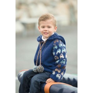 Strickmuster - Kapuzenjacke Strickmuster - Kapuzenjacke