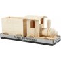 Zug mit Wagen