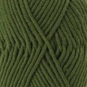 DROPS Big Merino Mix Garn - 50 g - Waldgrün (14) DROPS Big Merino Mix Garn - 50 g - Waldgrün (14)