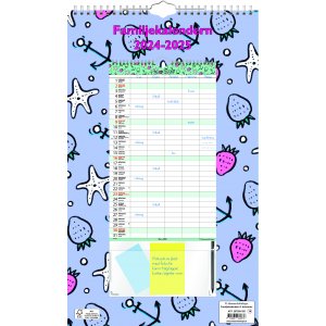 Familienwandkalender - 5 Spalten - Almanacksförlaget Familienwandkalender - 5 Spalten - Almanacksförlaget