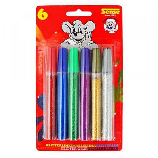 Glitzerkleber Sense - 6 Farben