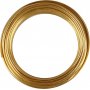 Aluminiumdraht - 3 mm - Gold - 29 m