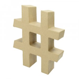PappArt-Rahmen - Hashtag PappArt-Rahmen - Hashtag