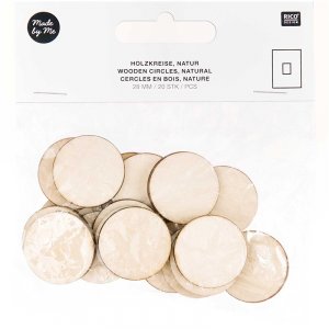 Holzteile für Gästebuchrahmen - RICO Design - Rund Holzteile für Gästebuchrahmen - RICO Design - Rund