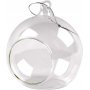 Glaskugel mit Lchern - 6 Stk