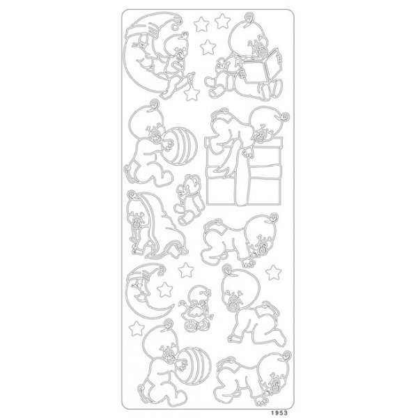 Peel-offs - Baby spielt