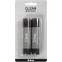 Klarer Klebestift - Rund - 10 g - 2 Stk