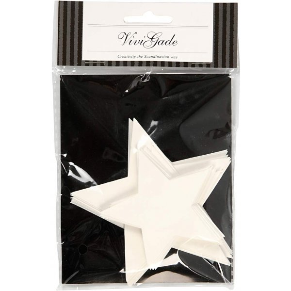 Pappsterne - 40 Stk