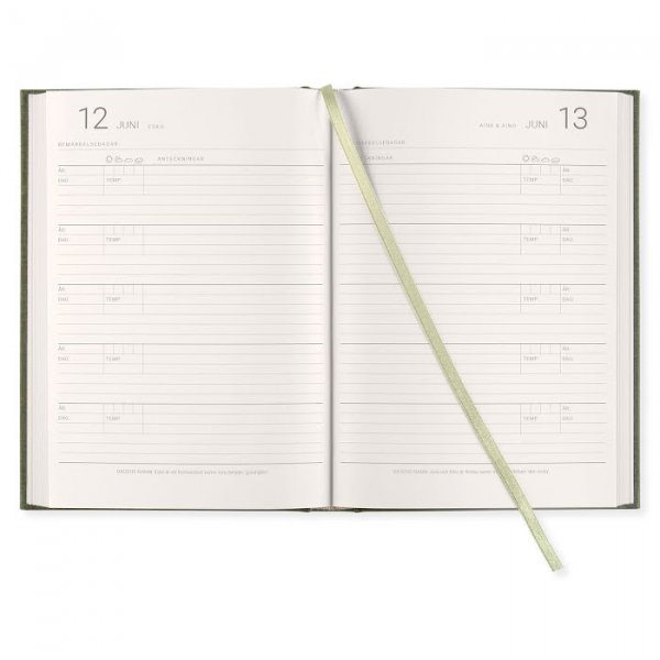 Terminplaner 5-Jahres-Textil A5