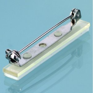 Broschennadel 40 mm - 50er-Pack. selbstklebend Broschennadel 40 mm - 50er-Pack. selbstklebend