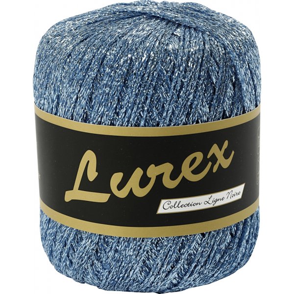 Lurexgarn - Hellblau - 25 g
